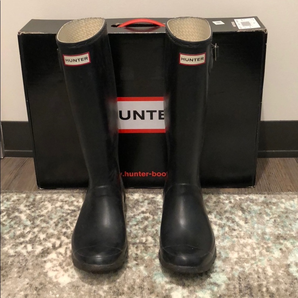 Black Hunter Huntress Rainboots